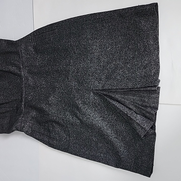 ANN TAYLOR GRAY MIDI DRESS/ SIZE 12 - Picture 12 of 14